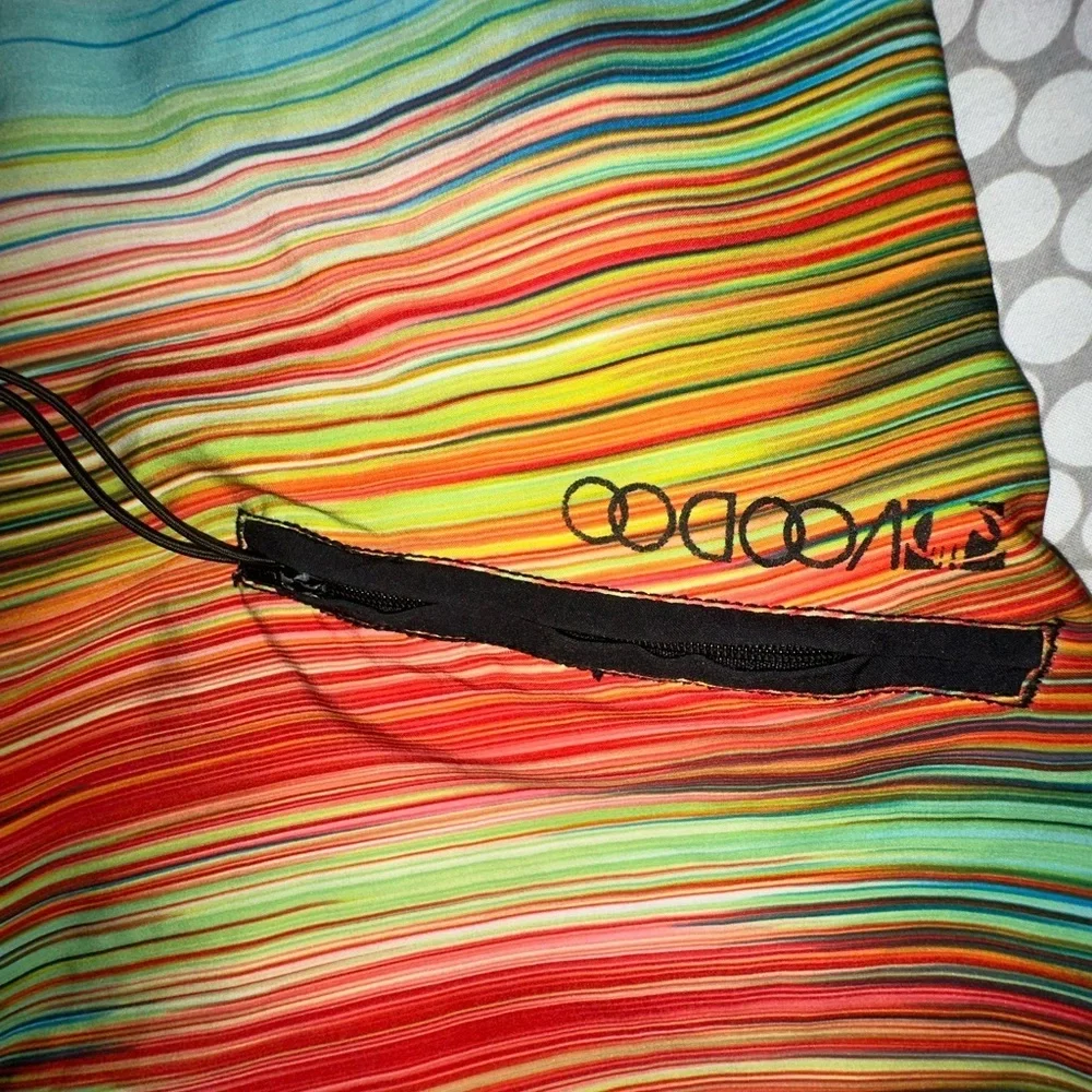 Voodoo Body Glove Board Shorts Mens 32 Multicolor Stripe Surf Swim Y2K Style
